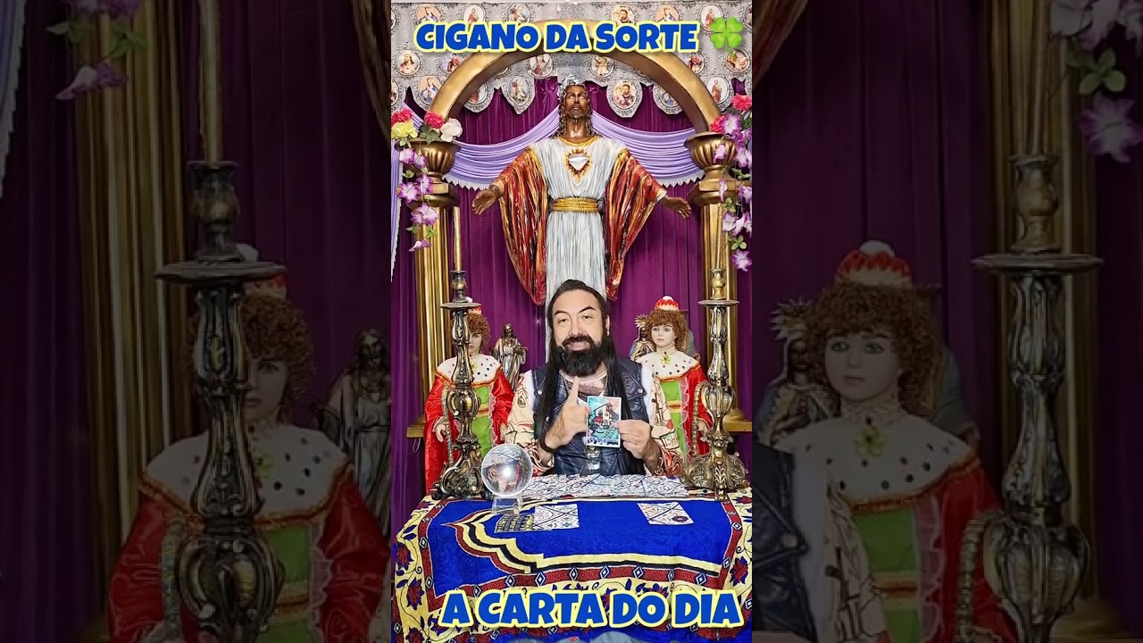 Read more about the article Pergute ai CIGANO DA SORTE! A CARTA DO DIA #castelosantasarakali #tarot  #CIGANODASORTE #Previsões