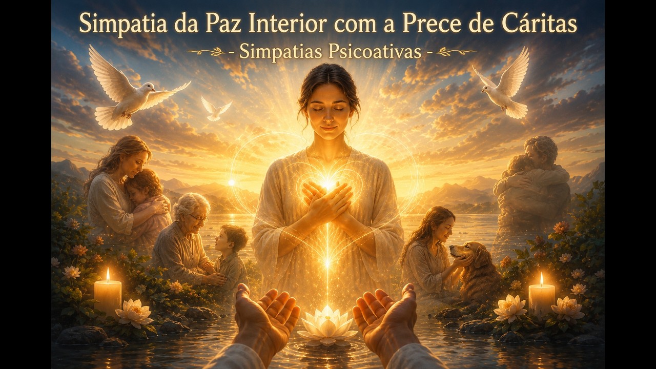 Read more about the article Simpatia da Paz Interior com a Prece de Cáritas – Simpatias Psicoativas