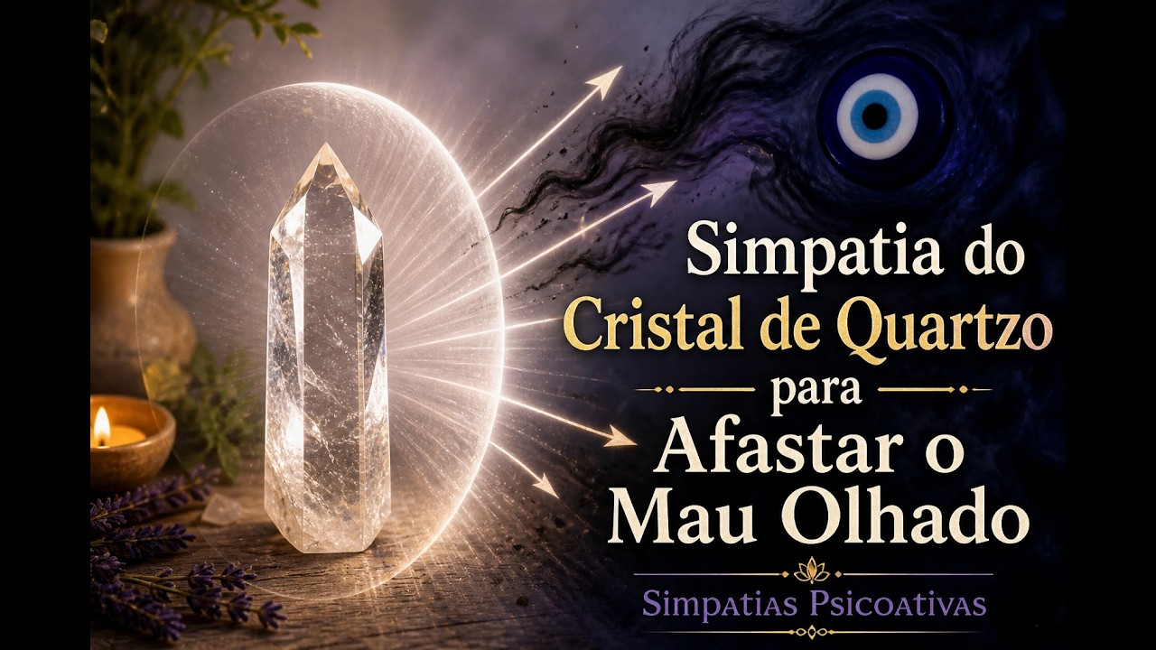 Read more about the article Simpatia do Cristal de Quartzo para Afastar o Mau Olhado   Simpatias Psicoativas