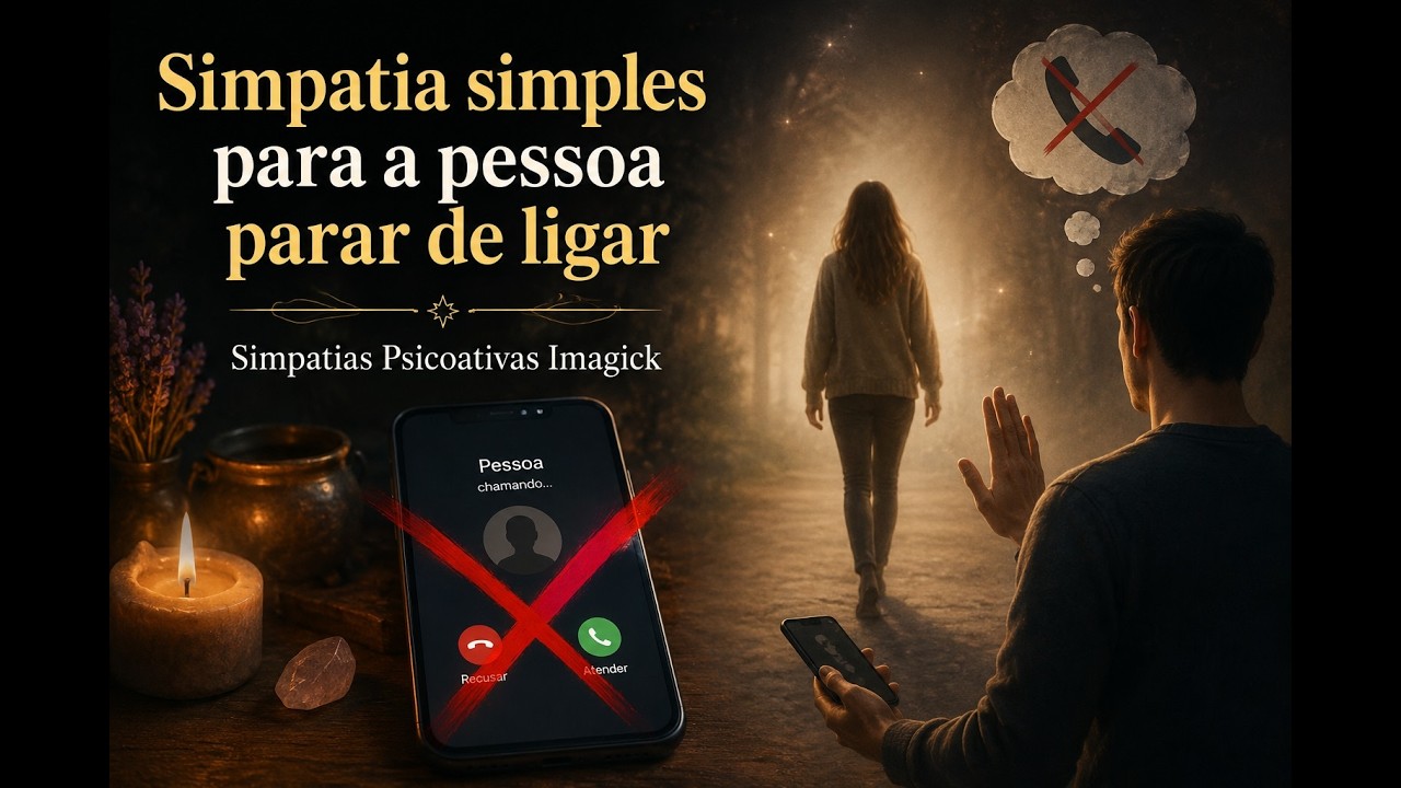 Read more about the article Simpatia para uma pessoa parar de te ligar – Simpatias Psicoativas