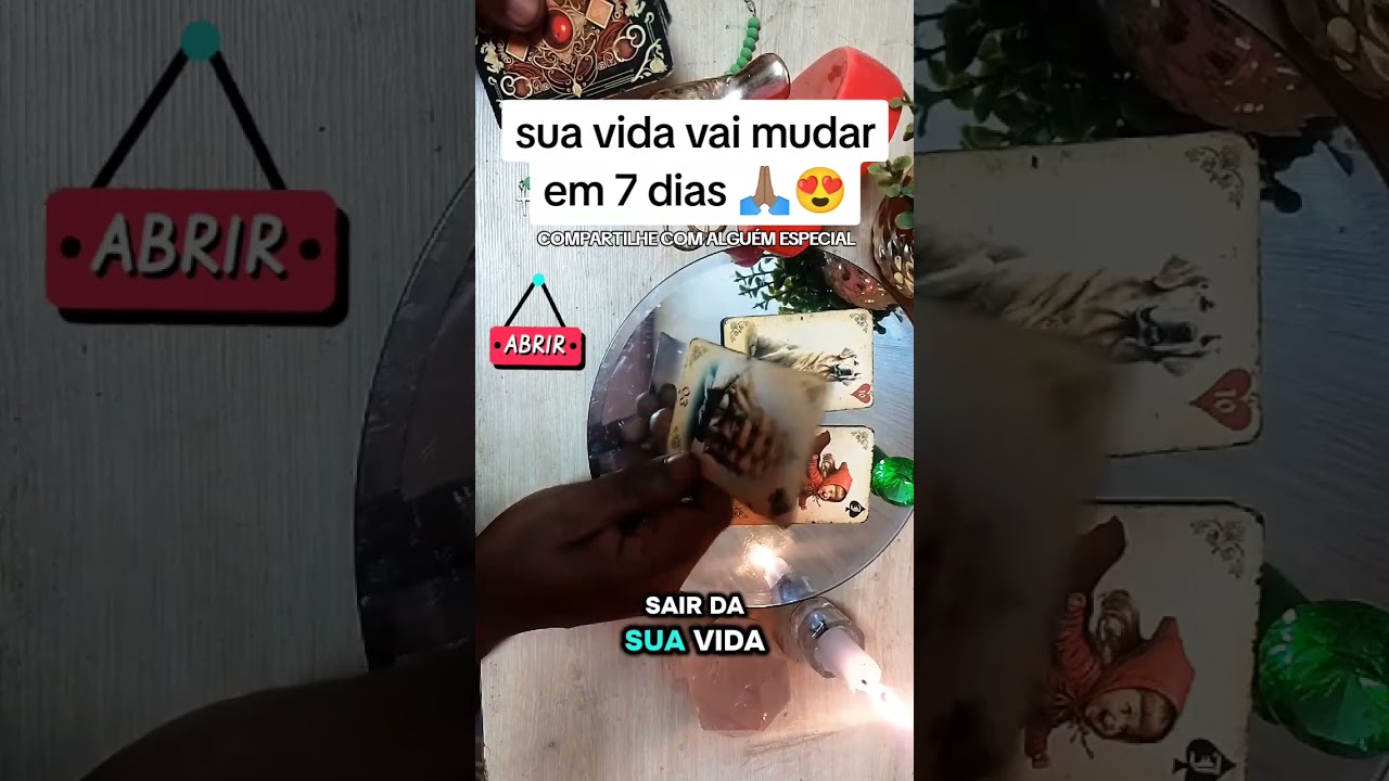 Read more about the article TUA VIDA VAI MUDAR EM 7 DIAS #tarot #baralhocigano #viral #tarotamor #jojotodynho #bangu #malevola