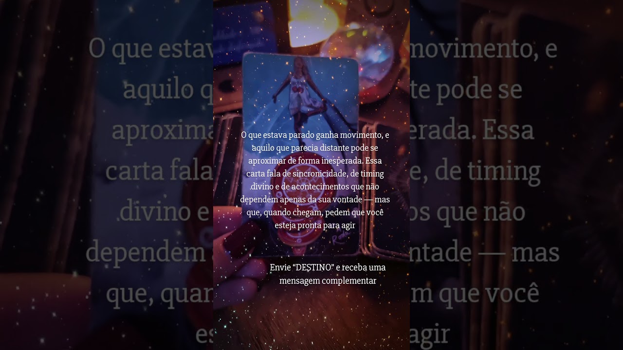 Read more about the article Uma nova chance – Carta do dia | Olhar de cigana Tarot🌹