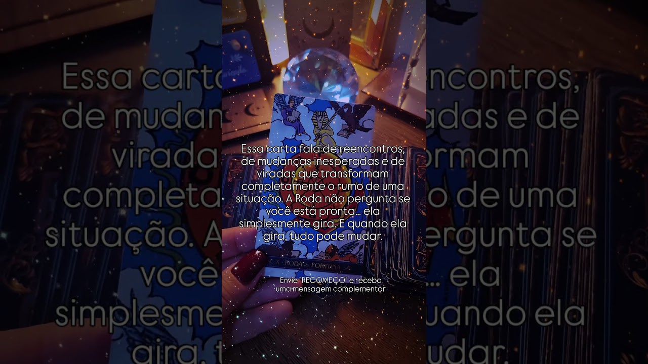Read more about the article Uma reviravolta do destino – Carta do dia| Olhar de cigana Tarot🌹