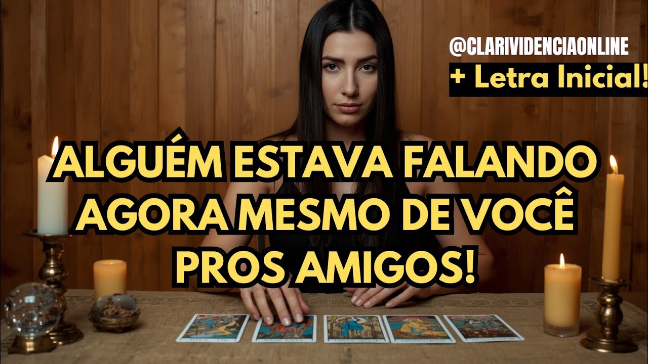 Read more about the article 🔴 ESCUTA HOJE 18/08: ALGUÉM ESTAVA FALANDO AGORA MESMO DE VOCÊ PROS AMIGOS! 🌟