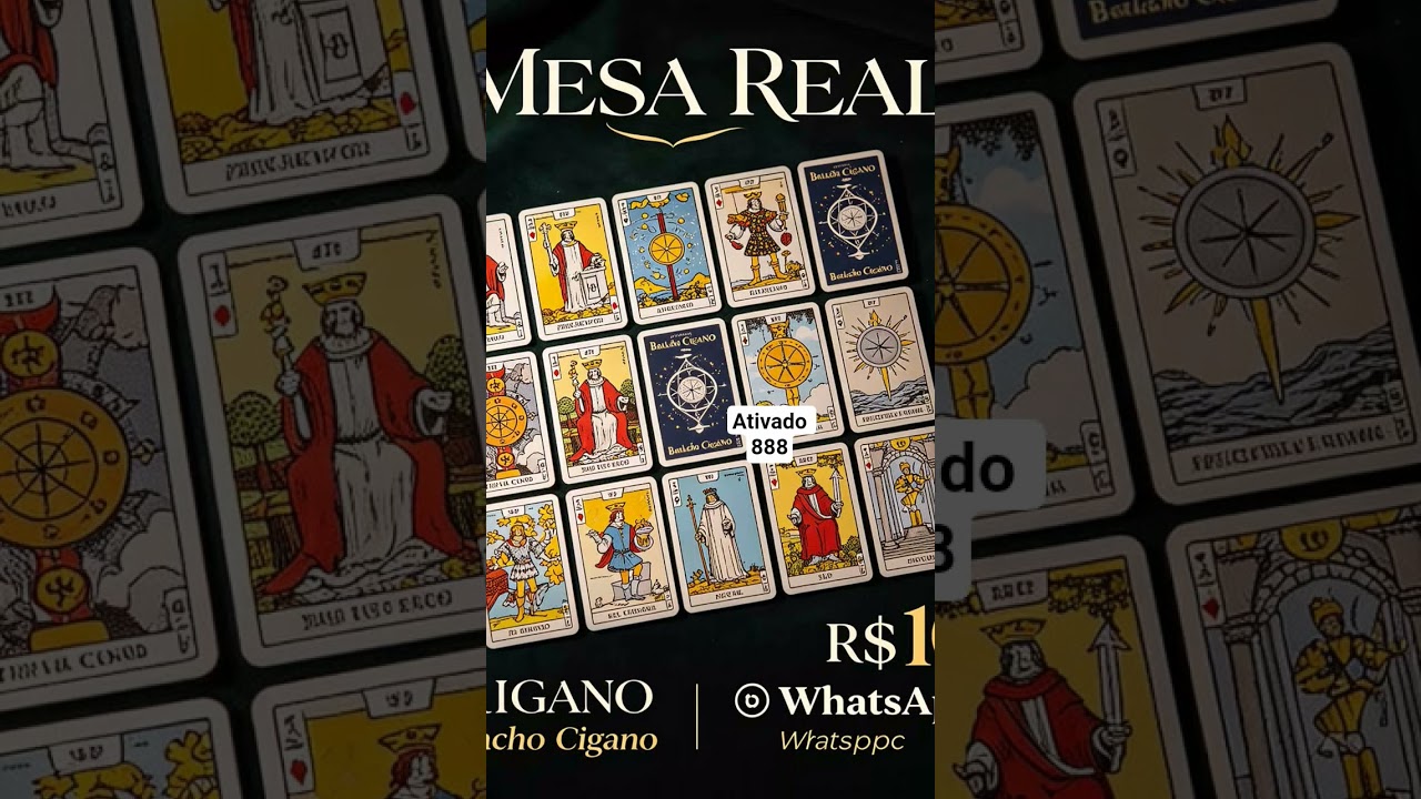 Read more about the article ✨️🔮 MESA REAL ##tarot #baralhocigano