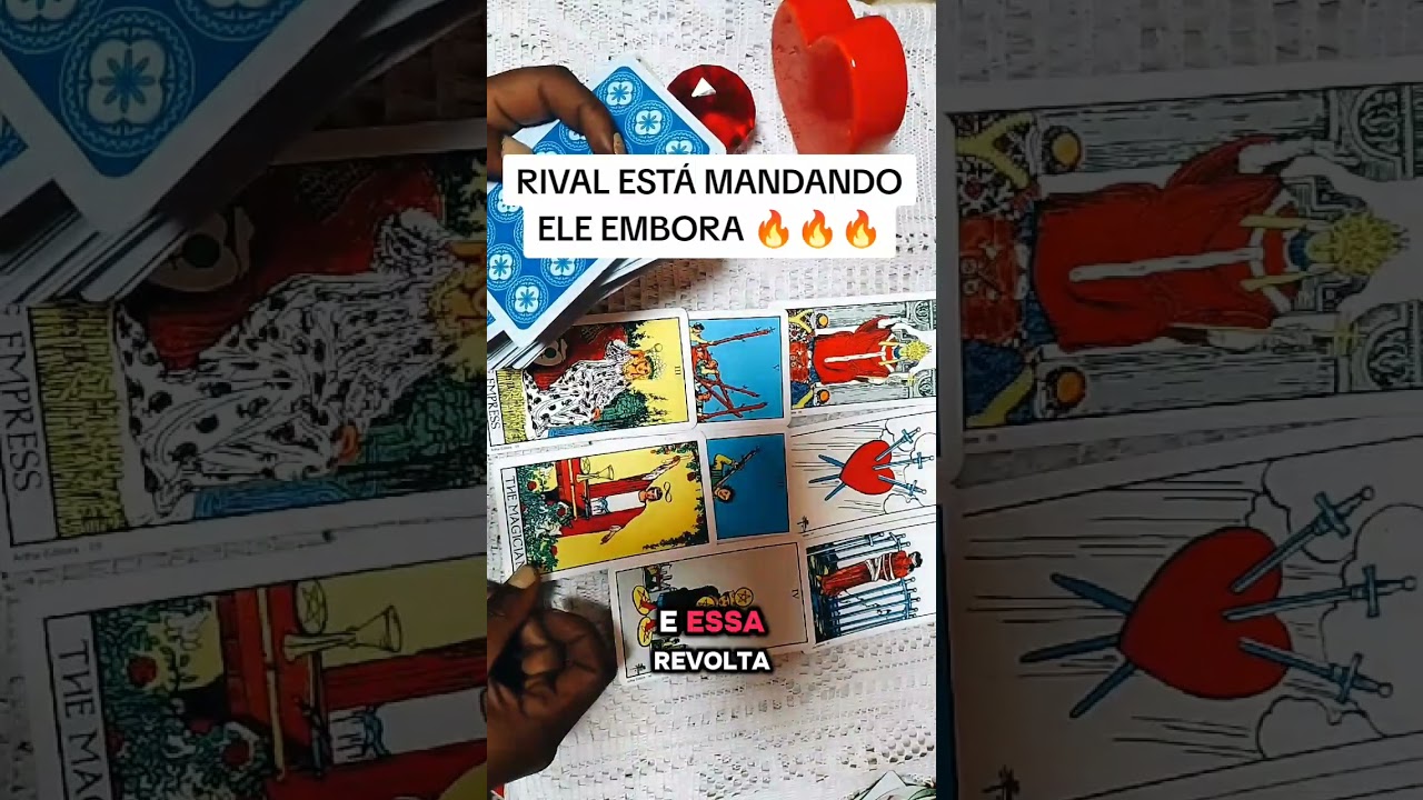 Read more about the article 🔥 RIVAL BRUXA E A SER AMADO HOJE 🦥 #tarot