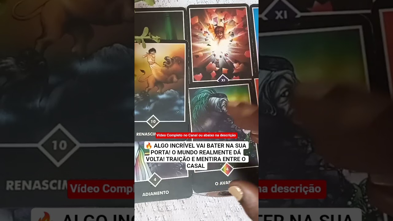 Read more about the article 🔥 RIVAL E SER AMADO HOJE #tarot #destino #leidaatração #mariapadilha