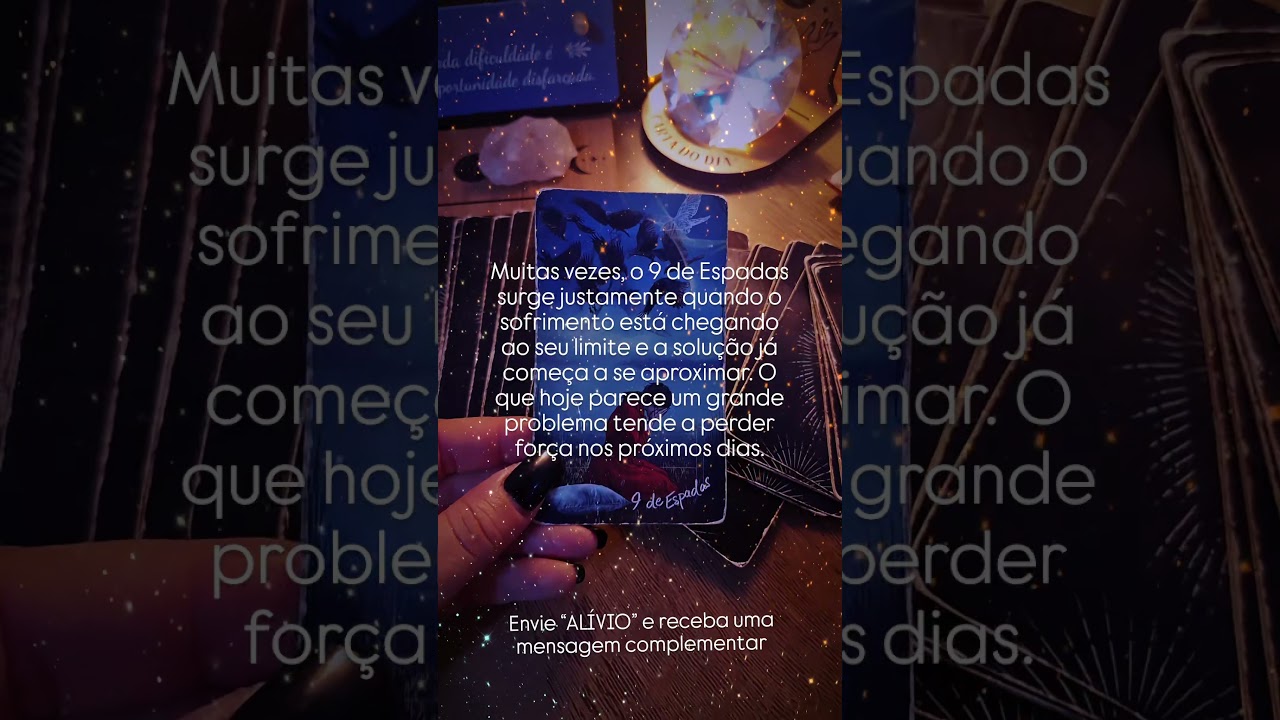 Read more about the article Carta do dia| Olhar de cigana Tarot🌹