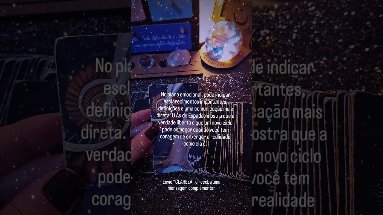 Read more about the article Clareza e iluminação  –  carta do dia | Olhar de cigana Tarot🌹