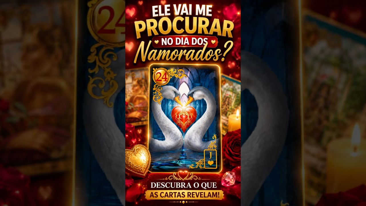 Read more about the article ELE VAI ME PROCURAR NO DIA DOS NAMORADOS? #tarot  #baralhociganogratis #espiritualidade #amor