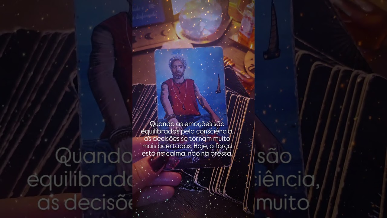 Read more about the article Equilíbrio e tranquilidade  – Carta do dia | Olhar de cigana Tarot🌹