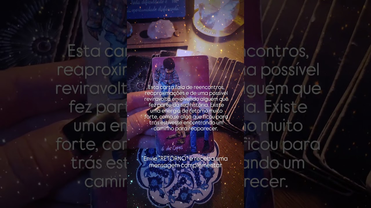 Read more about the article Passado voltando – carta do dia  | Olhar de cigana Tarot🌹