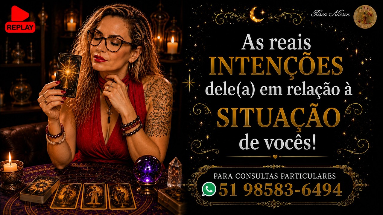 Read more about the article 🔮As reais INTENÇÕES dele(a) em relação à SITUAÇÃO de vocês!