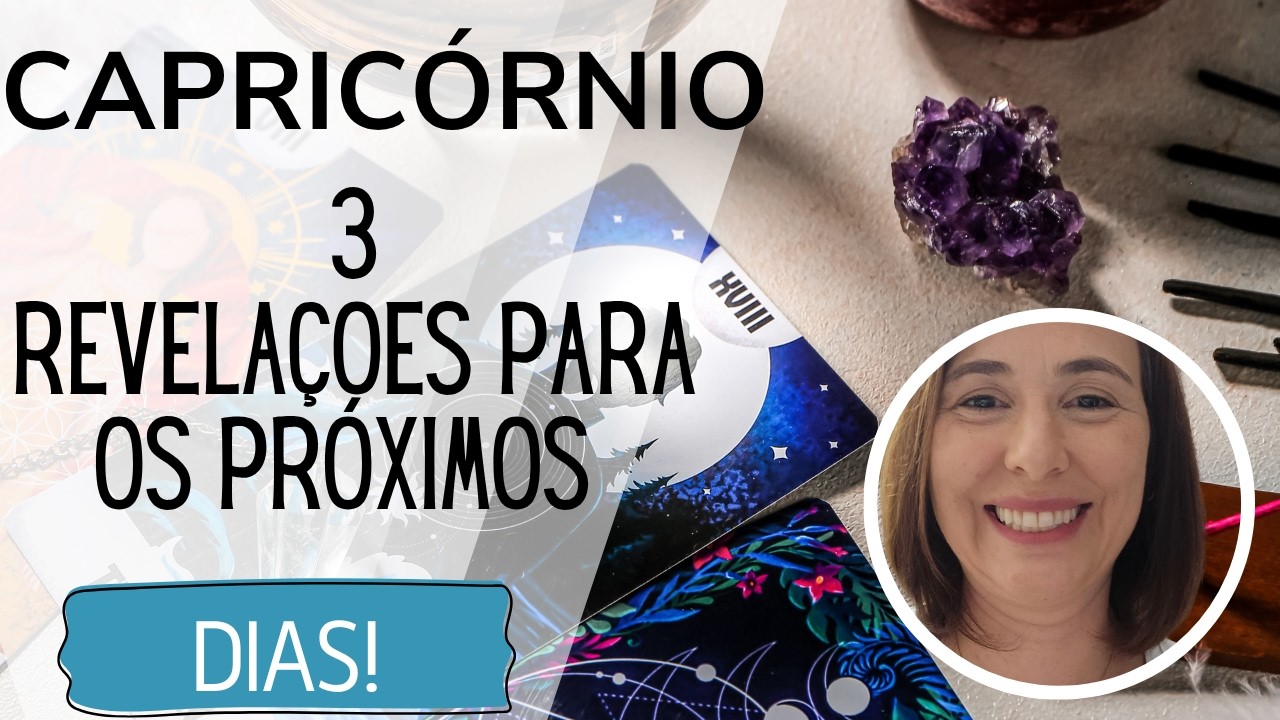 Read more about the article CAPRICÓRNIO♑| 3 REVELAÇÕES PARA OS PRÓXIMOS DIAS!