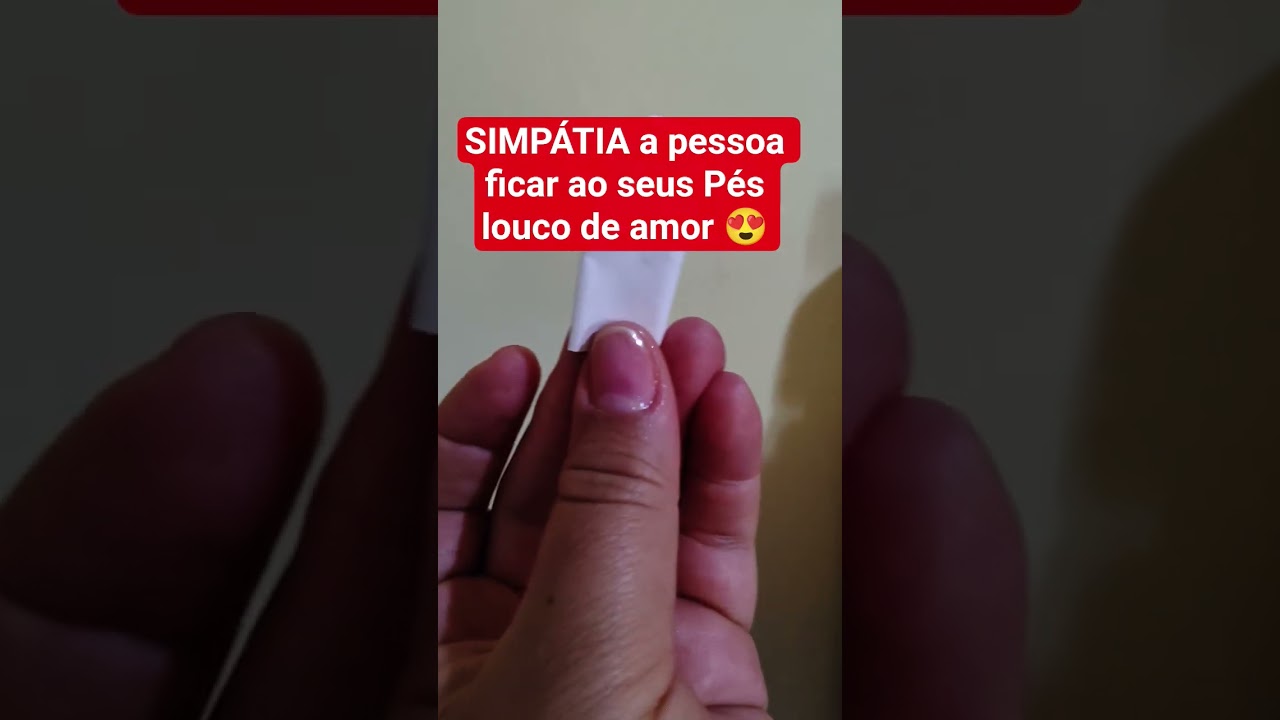 Read more about the article ELE FICARÁ AOS SEUS PÉS #simpatias #simpatia #magia #viral #viralshorts #shorts #short #magic