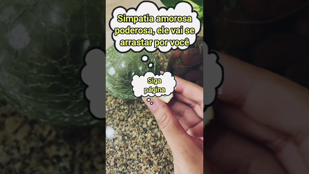 Read more about the article ele ou ela vai desejar você !! #simpatia #simpatias #encantamento #feitiço #feitiços