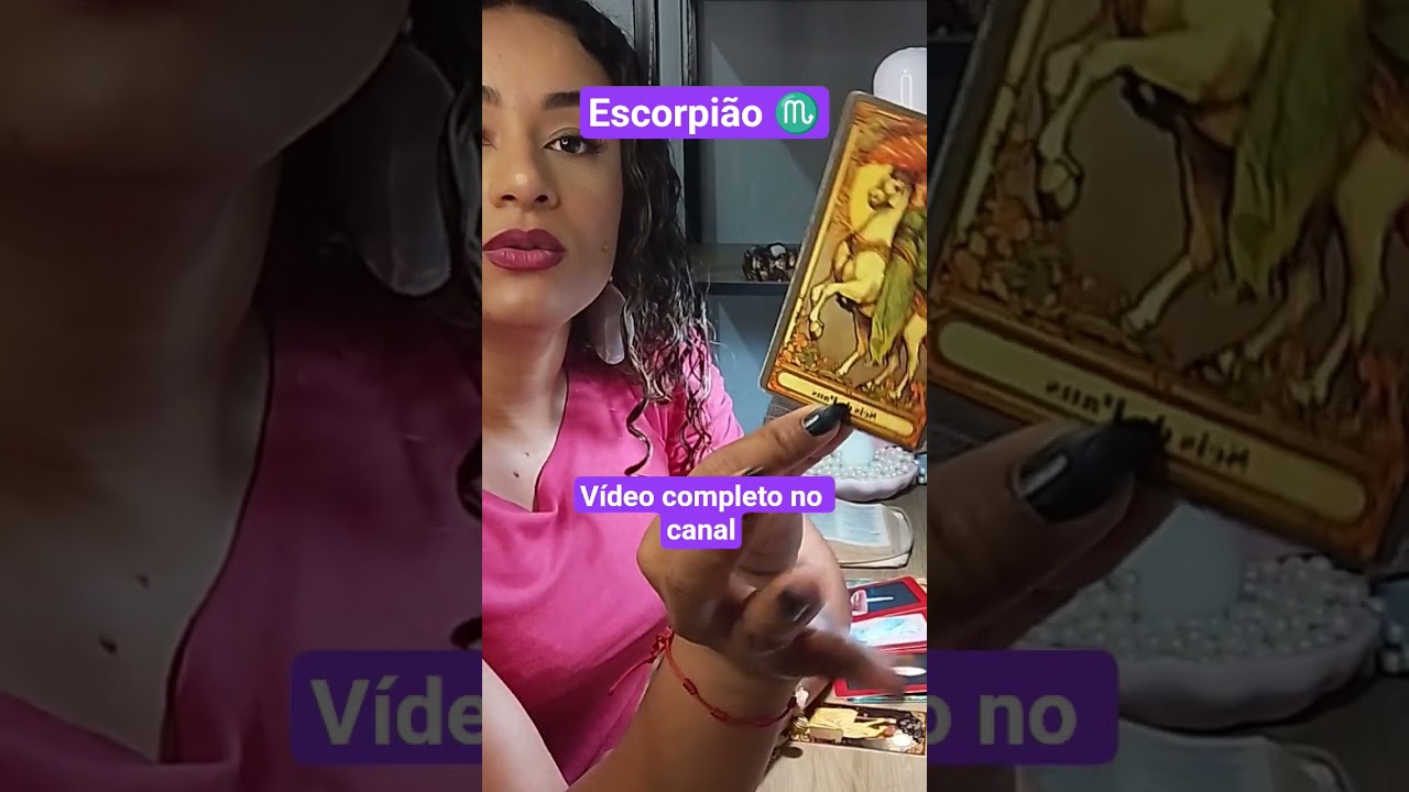 Read more about the article Escorpião ♏ Vida Amorosa | Próximos 15 dias | Tarot #tarot #tarologa #baralhocigano #escorpião