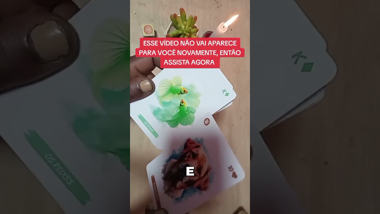 Read more about the article ESSE VÍDEO NÃO VAI APARECE PRA VOCÊ NOVAMENTE #fyyy #viral #foryou #tarot #conselhos #mensagem #eua
