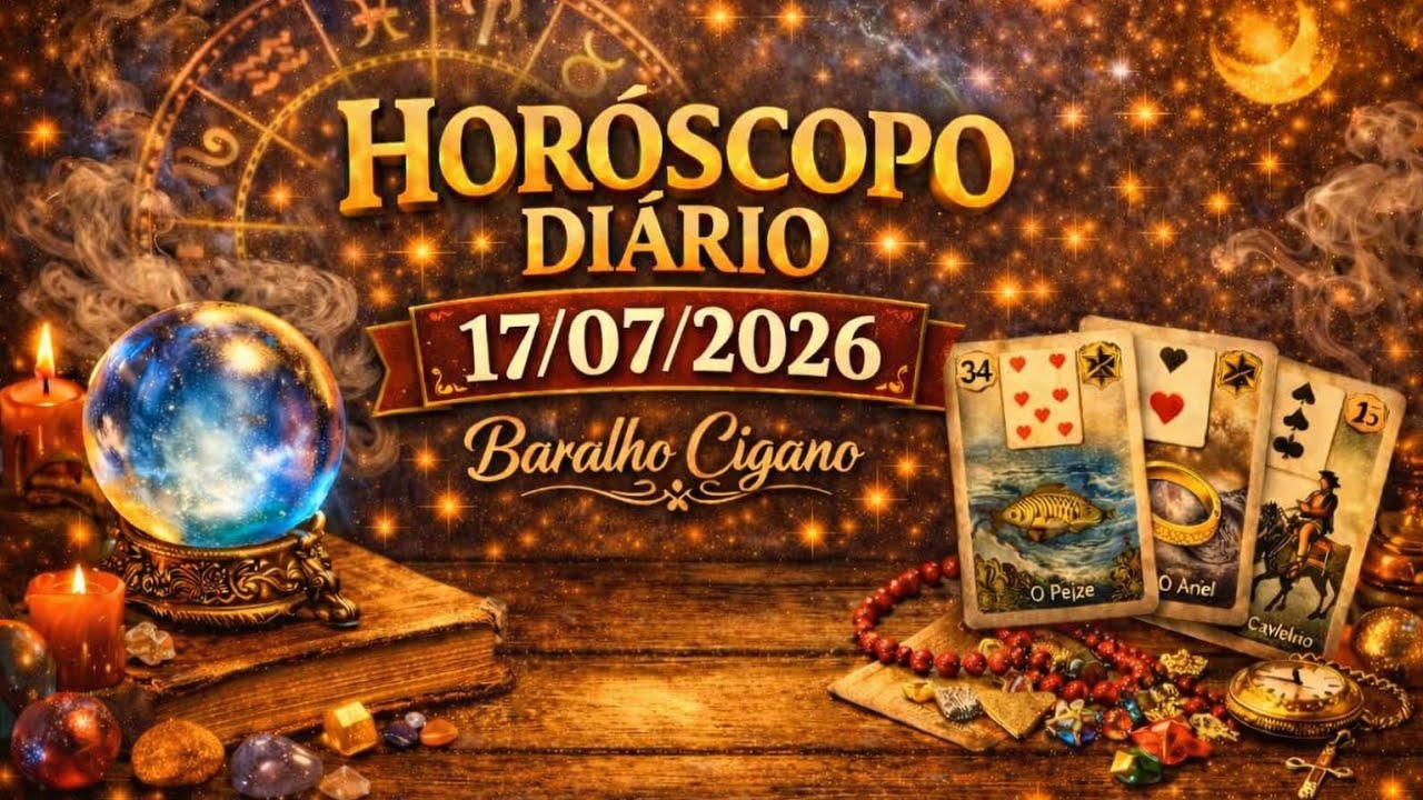 Read more about the article 🔮HORÓSCOPO DO DIA 17/07/2026 – Sua previsão diária aqui #horoscopo