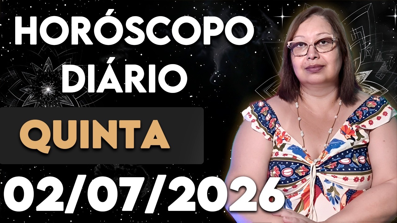 Read more about the article HOROSCOPO DO DIA PREVISAO DIARIA 02 07 2026 SIGNOS Cigana Carmencita
