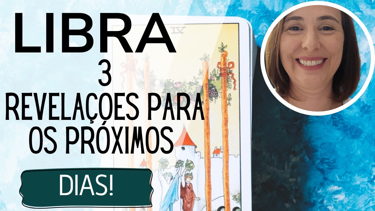 Read more about the article LIBRA♎| 3 REVELAÇÕES PARA OS PRÓXIMOS DIAS!