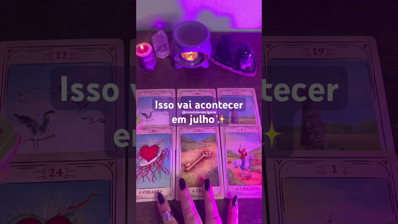Read more about the article 🔮O que VIRÁ nos MEUS CAMINHOS nos PRÓXIMOS DIAS de JULHO?✨#previsaojulho #alerta  #futuro #destino