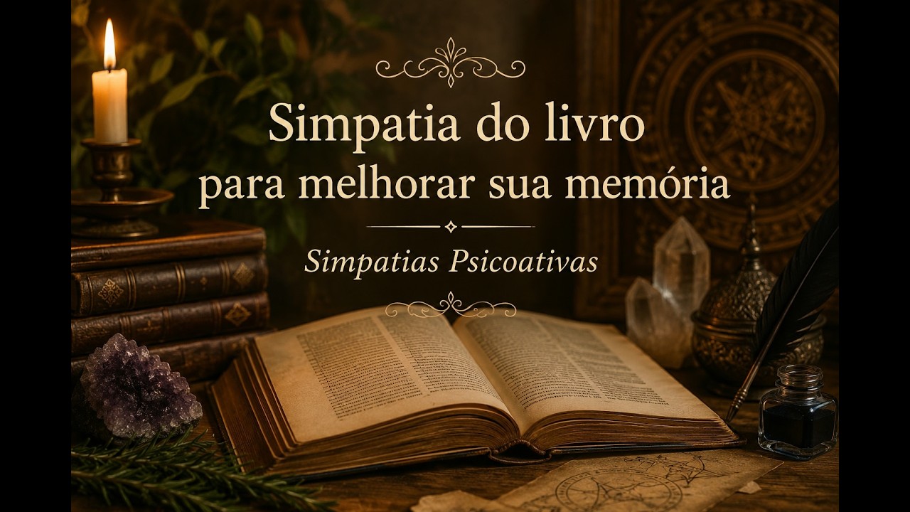 Read more about the article Simpatia do livro para melhorar sua memória – Simpatias Psicoativas