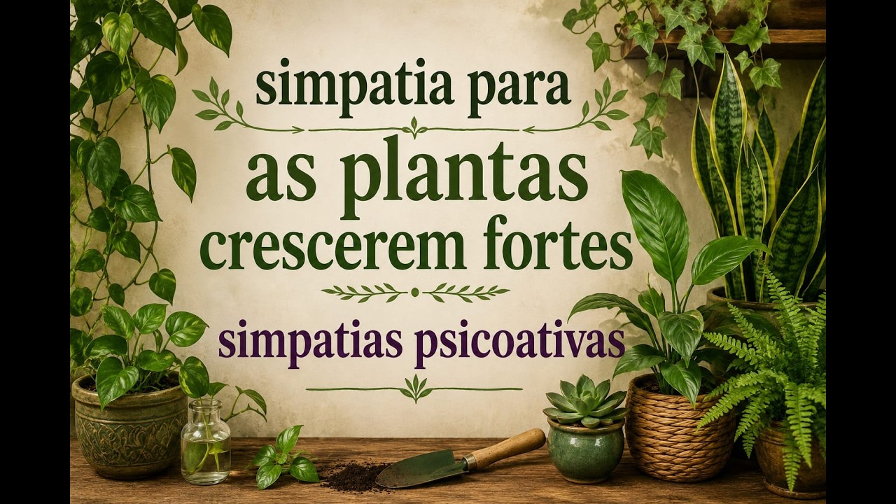 Read more about the article Simpatia para as plantas crescerem fortes – Simpatias Psicoativas