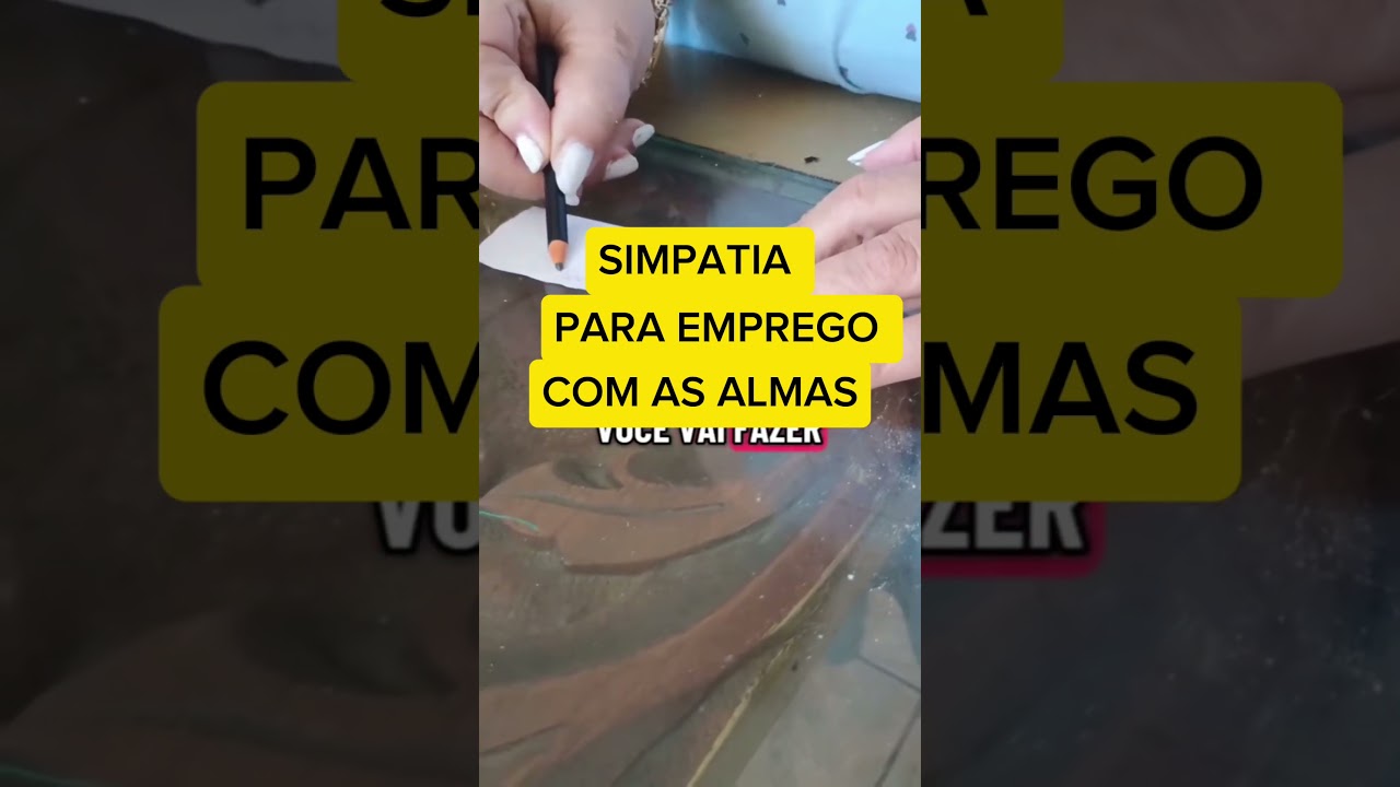 Read more about the article Simpatia para emprego #shortsviral