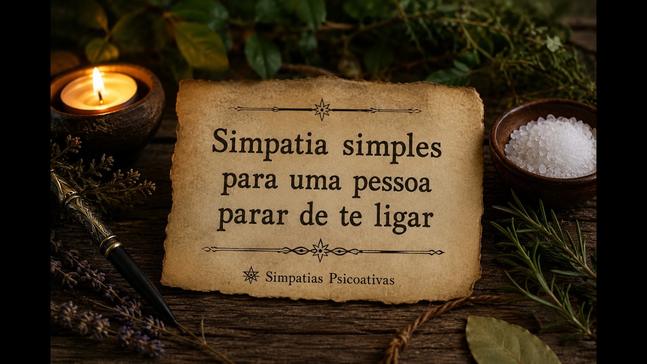 Read more about the article Simpatia simples para uma pessoa parar de te ligar – Simpatias Psicoativas