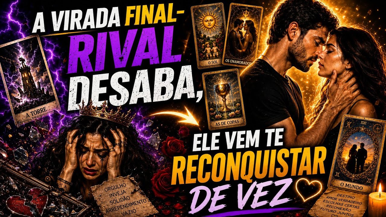 Read more about the article 🚨Tarot Online A VIRADA FINAL-RIVAL DESABA,ELE VEM TE RECONQUISTAR DE VEZ #leituradetarot #cartomante