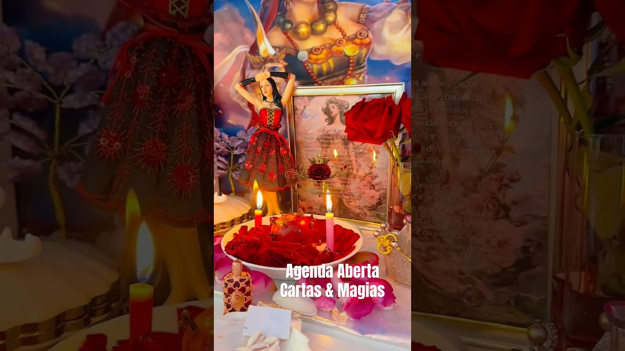 Read more about the article AGENDA ABERTA CARTAS & MAGIAS🔮 #baralhocigano #tarot #magias #cigana #simpatia #amor