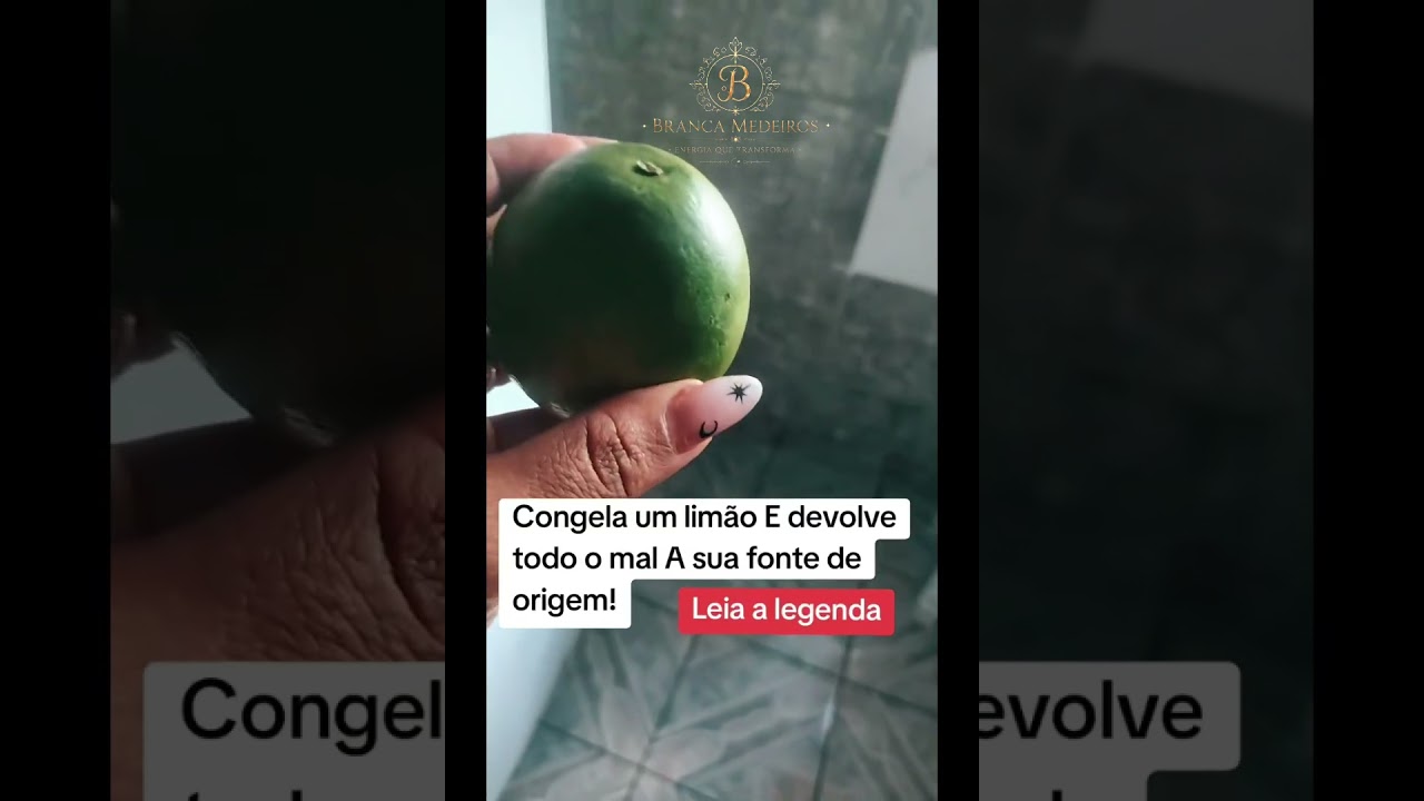Read more about the article 🍋❄️ SIMPATIA DO LIMÃO NO CONGELADOR PARA AFASTAR INVEJA E ENERGIAS PESADAS 🧿✨
