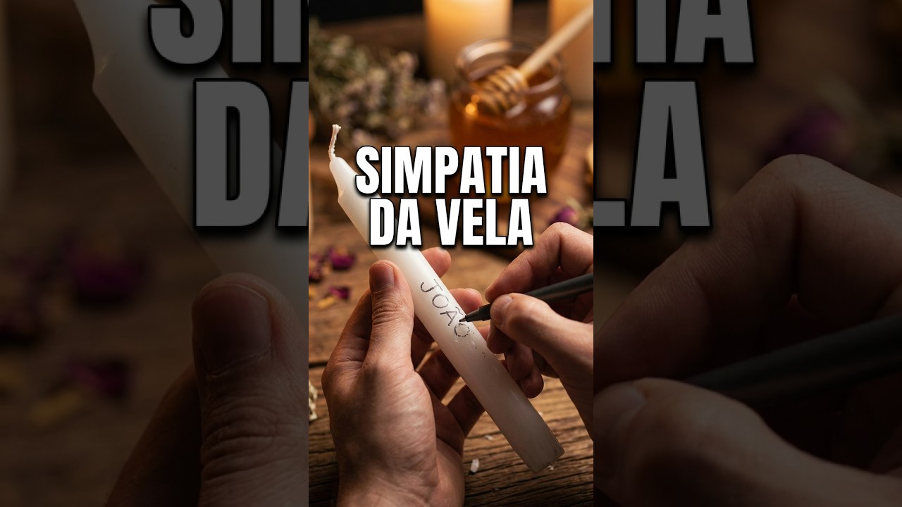 Read more about the article A SIMPATIA da vela branca!