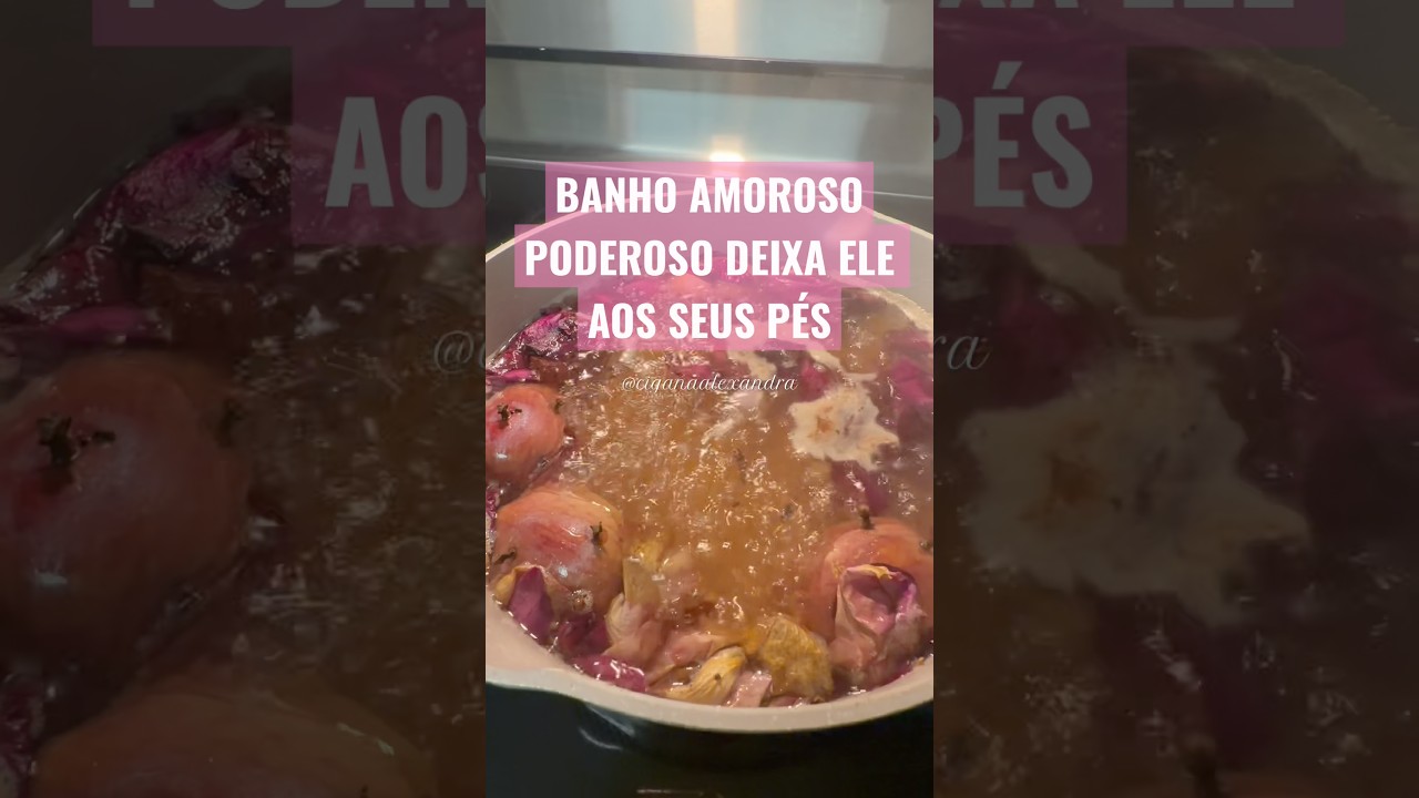 Read more about the article ‼️🍎BANHO AMOROSO PODEROSO Insta @ciganaalexandra #magia #simpatia #amor #baralhocigano #axe #tarot