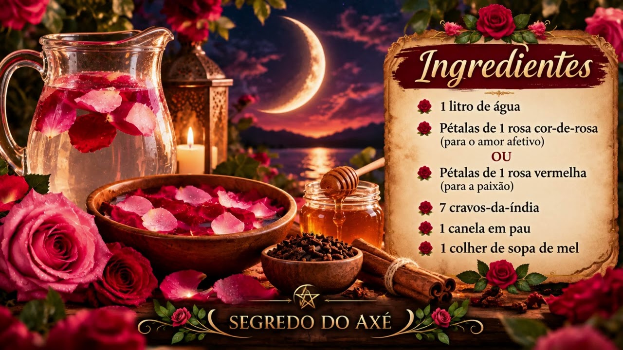Read more about the article BANHO DE ROSA E MEL – PARA ATRAIR AMOR #axe #simpatias #simpatia