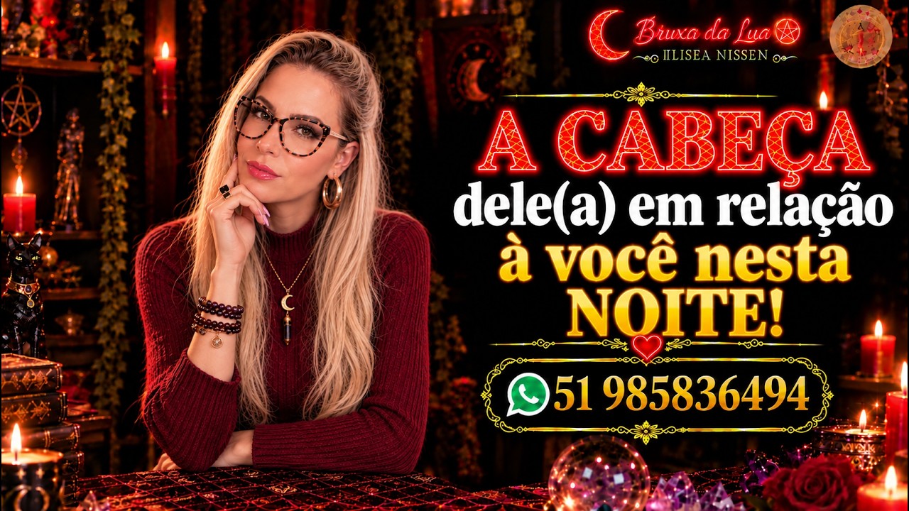 Read more about the article 🔮A CABEÇA dele(a) em relação à você nesta NOITE!