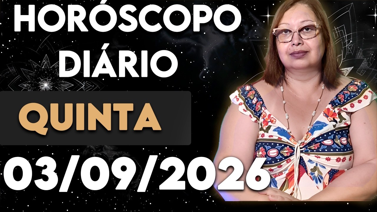 Read more about the article HOROSCOPO DO DIA PREVISAO DIARIA 03 09 2026 SIGNOS Cigana Carmencita
