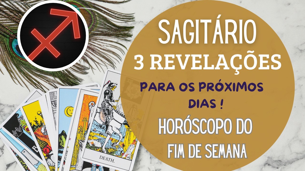Read more about the article SAGITÁRIO| 3 REVELAÇÕES PARA OS PRÓXIMOS DIAS! 🍀❤️💵😍(HORÓSCOPO DO FIM DE SEMANA!)
