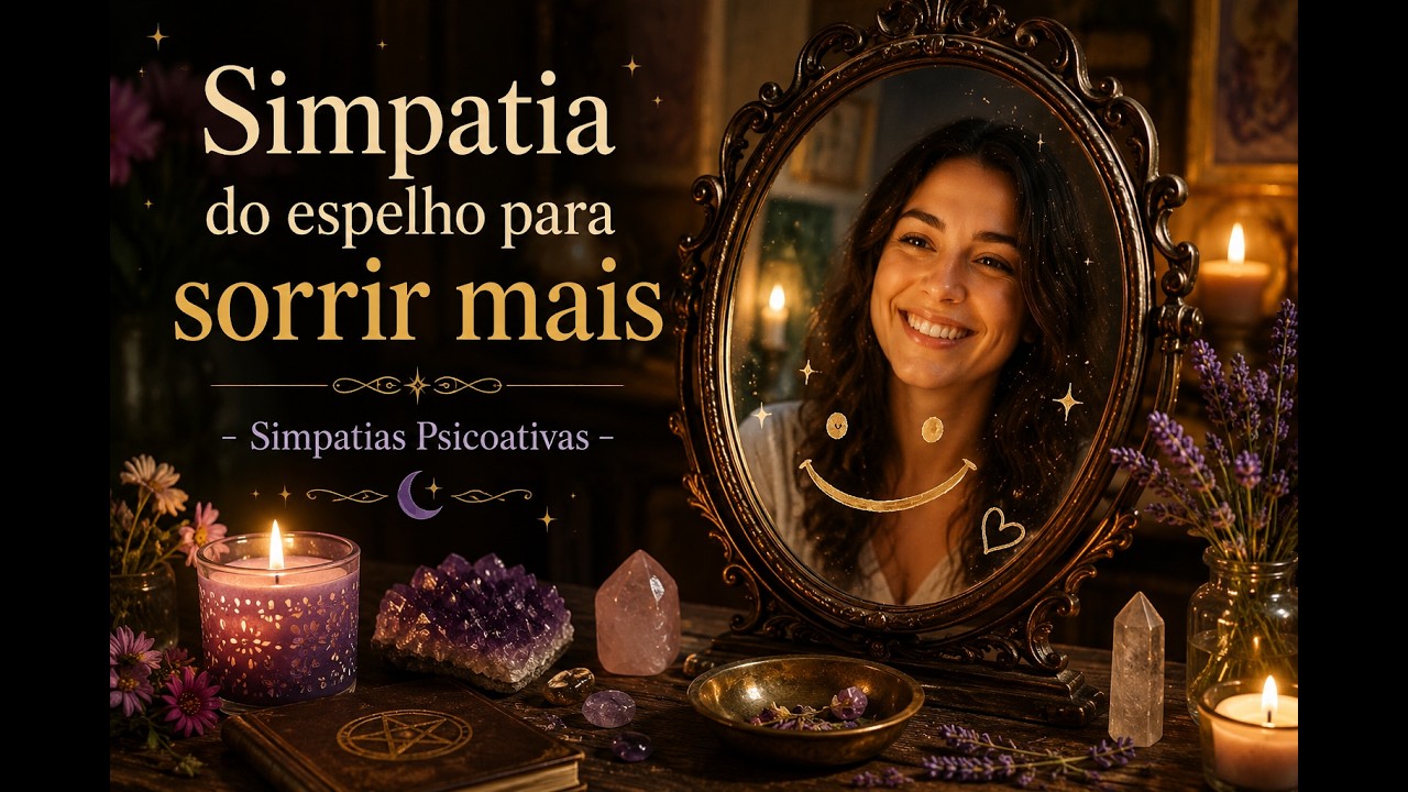 Read more about the article Simpatia do espelho para sorrir mais – Simpatias Psicoativas