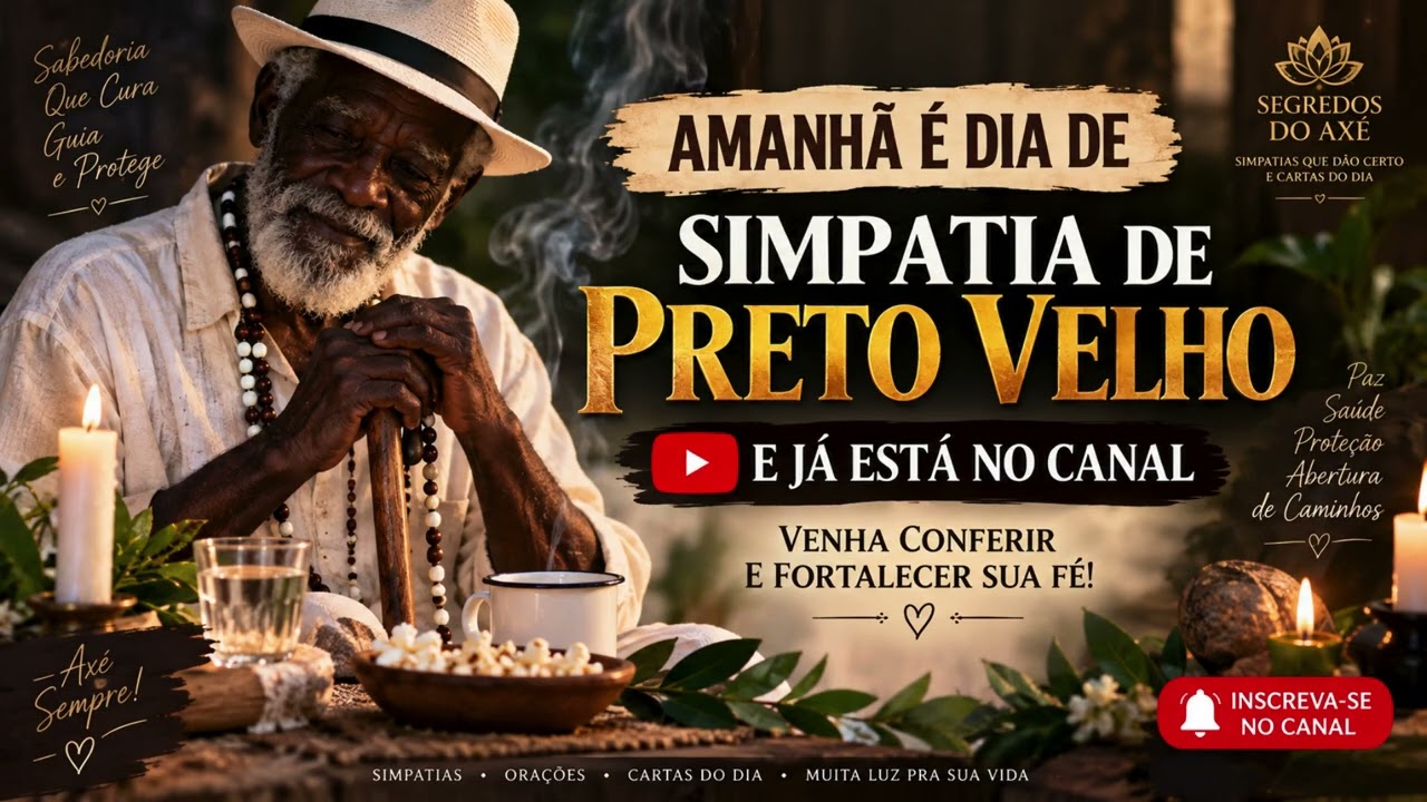 Read more about the article Simpatia na força dos pretos Velhos #pretosvelhos #simpatias
