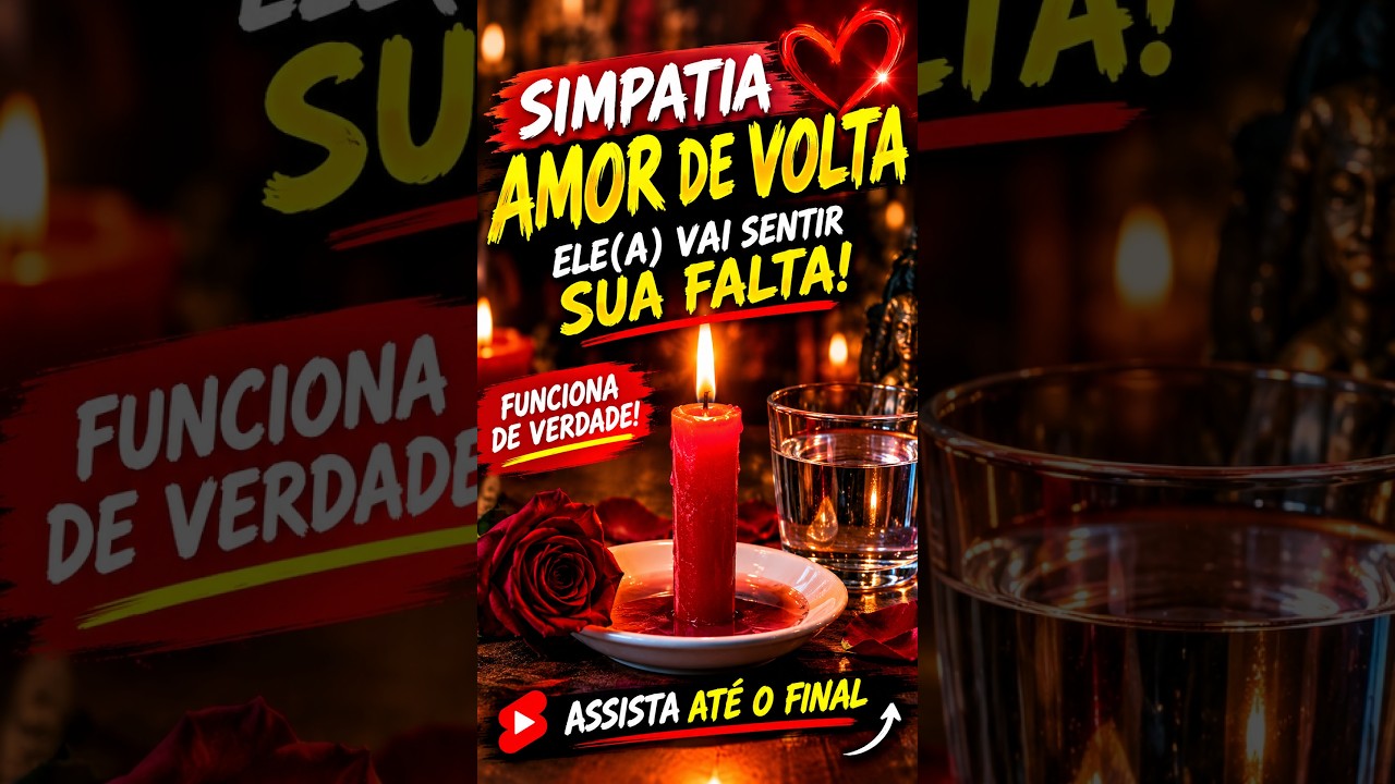 Read more about the article ❤️ Simpatia do Amor de Volta 🕯️✨