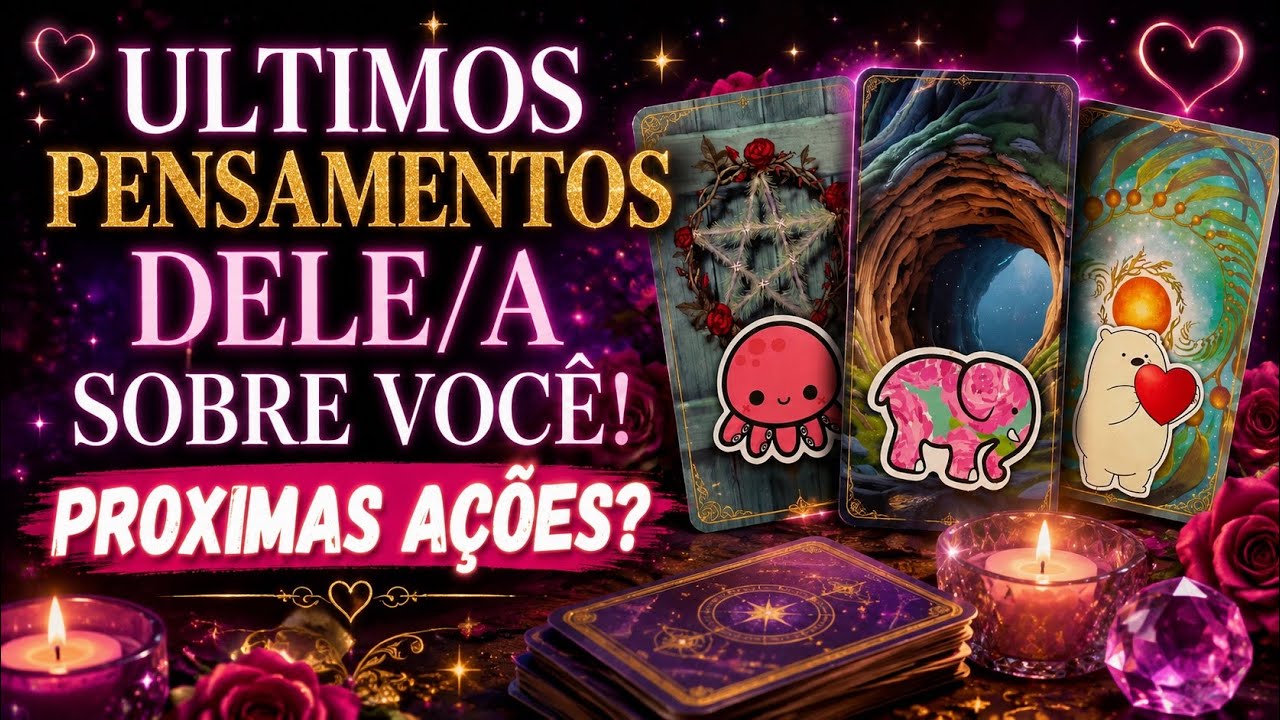 Read more about the article 💭 ULTIMOS PENSAMENTOS DELE/A SOBRE VOCÊ! PROXIMAS AÇÕES? #tarot #leituradetarot #amor #tarotgratis