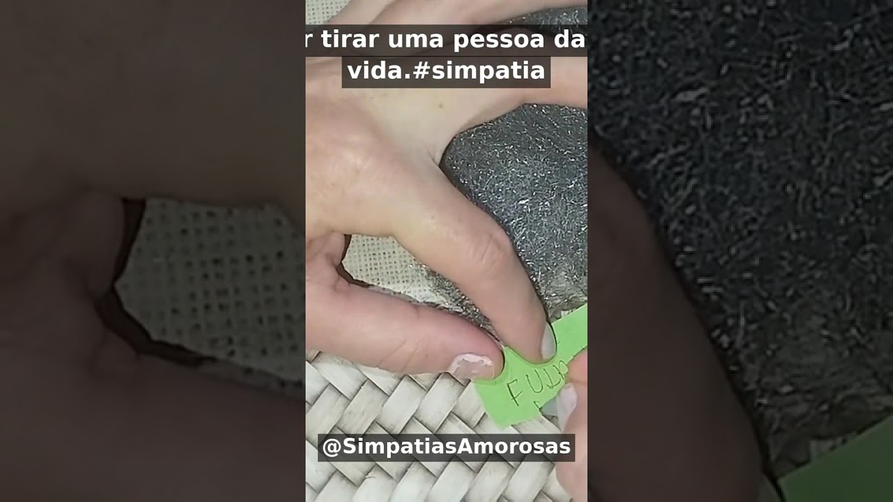 Read more about the article quer tirar uma pessoa da sua vida.#simpatia #simpatiaamorosa