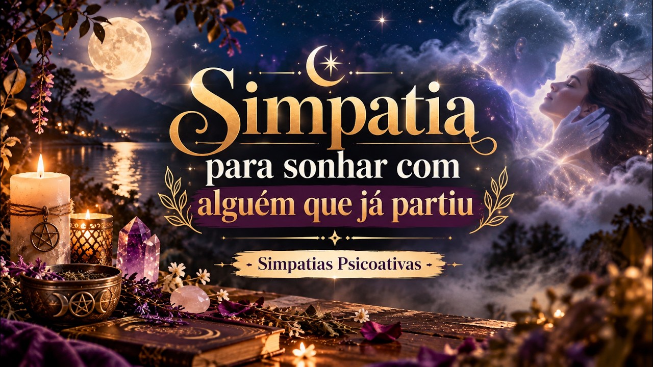 Read more about the article Simpatia para sonhar com alguém que já partiu – Simpatias Psicoativas