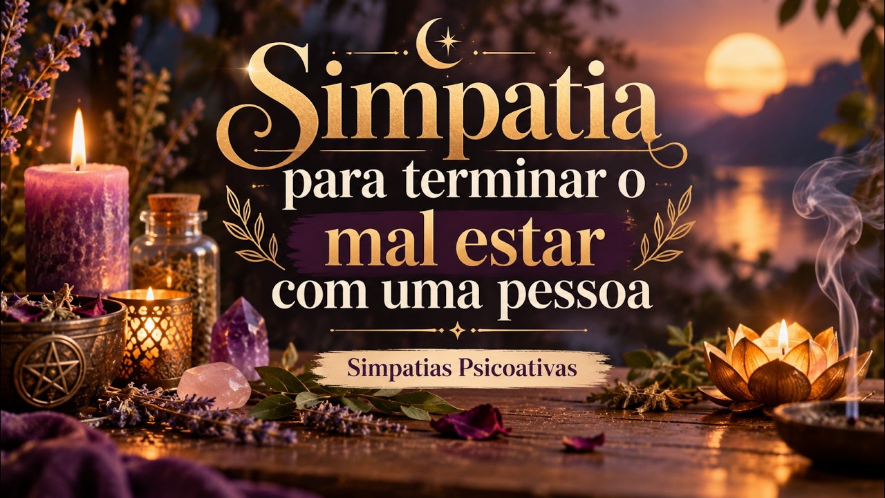 Read more about the article Simpatia para terminar o mal estar com uma pessoa – Simpatias Psicoativas