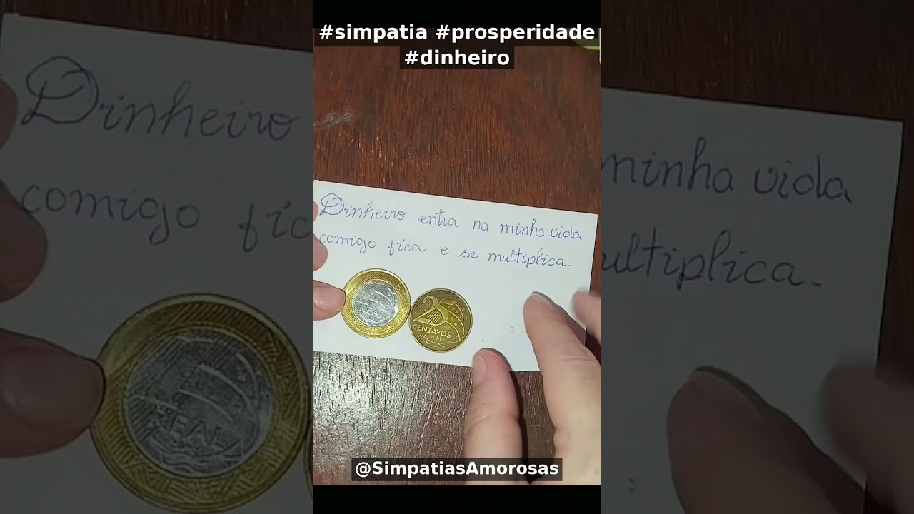 Read more about the article #simpatia #prosperidade #dinheiro