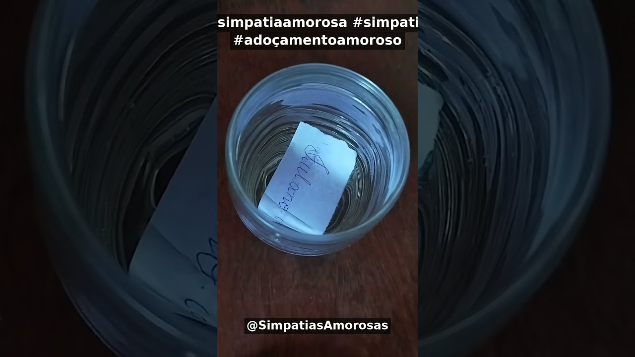 Read more about the article #simpatiaamorosa #simpatia #adoçamentoamoroso
